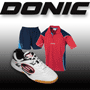 Donic Shoes and Clothing