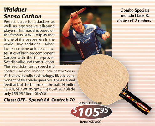 Waldner Senso Carbon