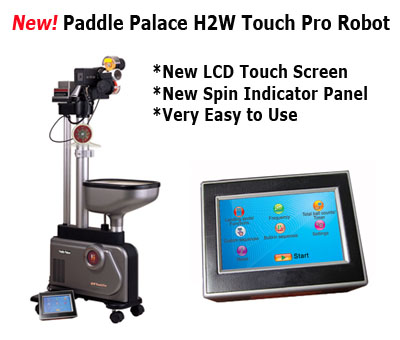 Paddle Palace H2W Touch Pro Robot