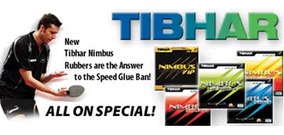 Tibhar Nimbus Rubbers Specials