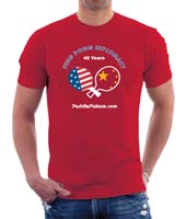 Ping Pong Diplomacy T-shirt