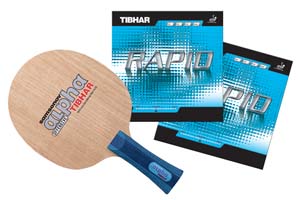 Pro Special: Tibhar Samsonov Alpha with Tibhar Rapid (Max) Rubber