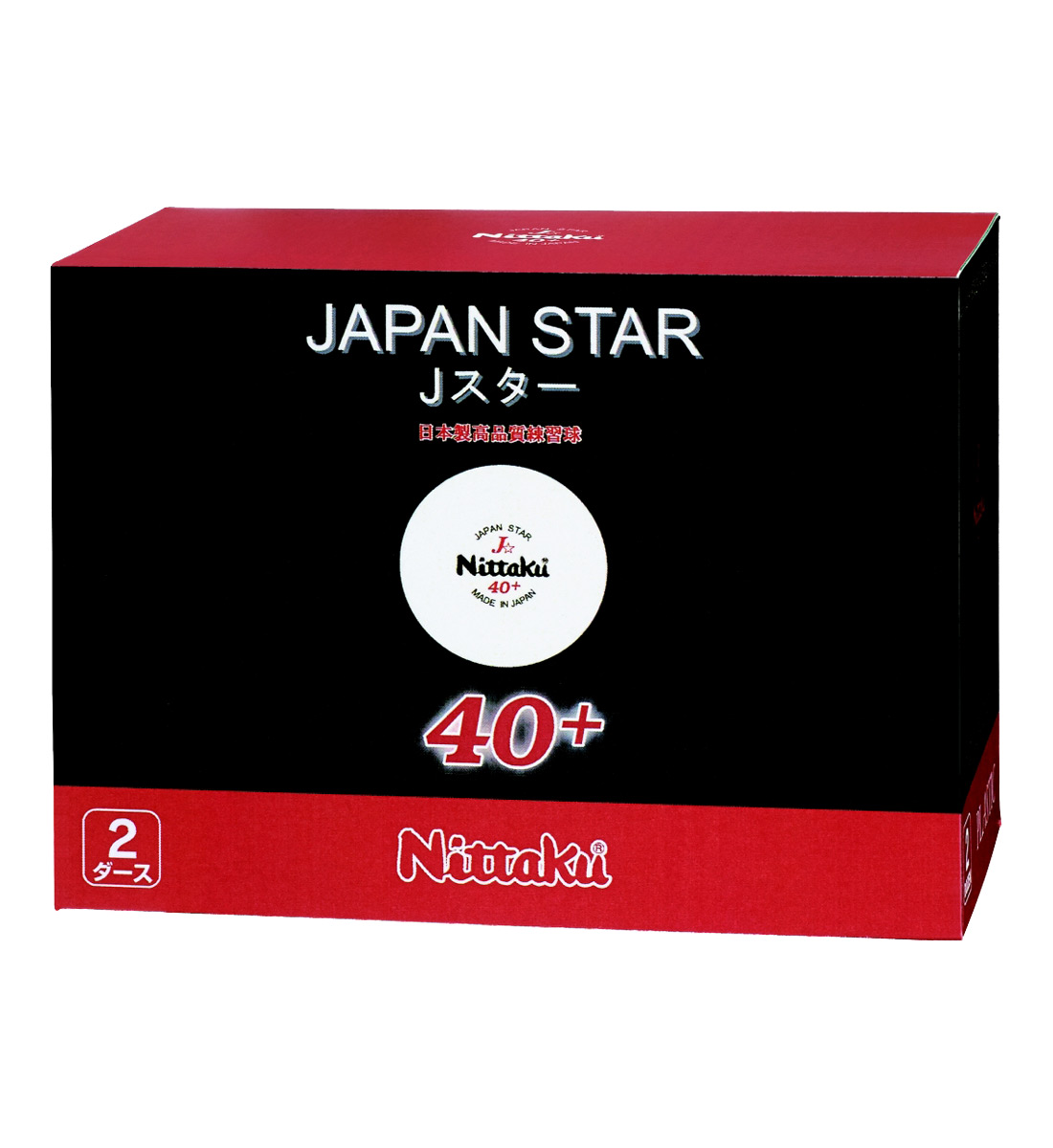 Nittaku Japan Star 40+ Ball-Paddle Palace