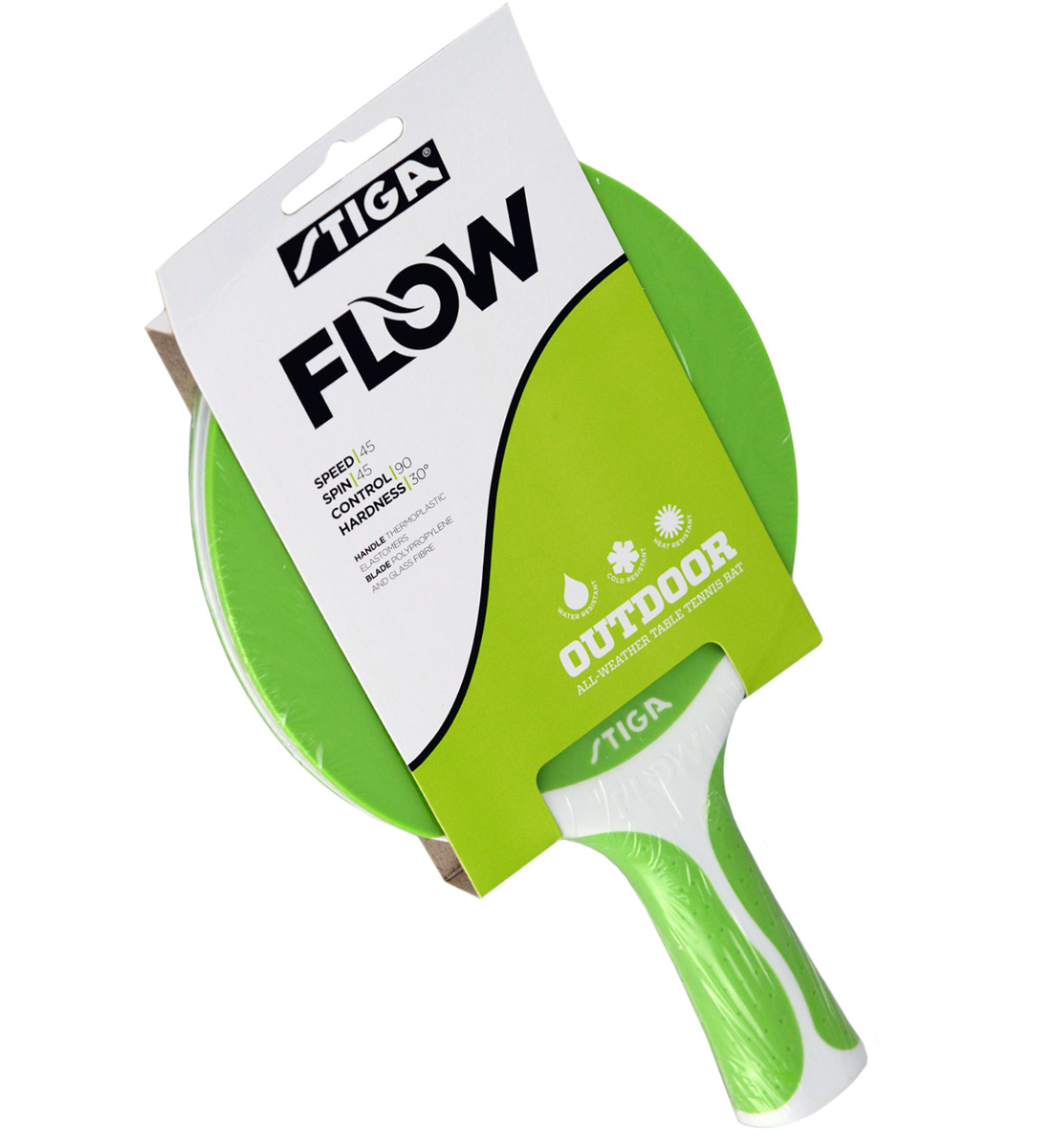 STIGA Flow Outdoor Table Tennis Racket for sale online 