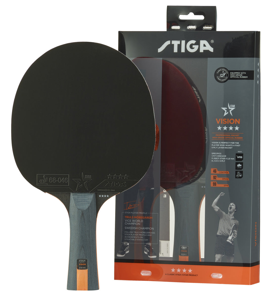 Stiga Vision 4-Star Paddle Questions & Answers