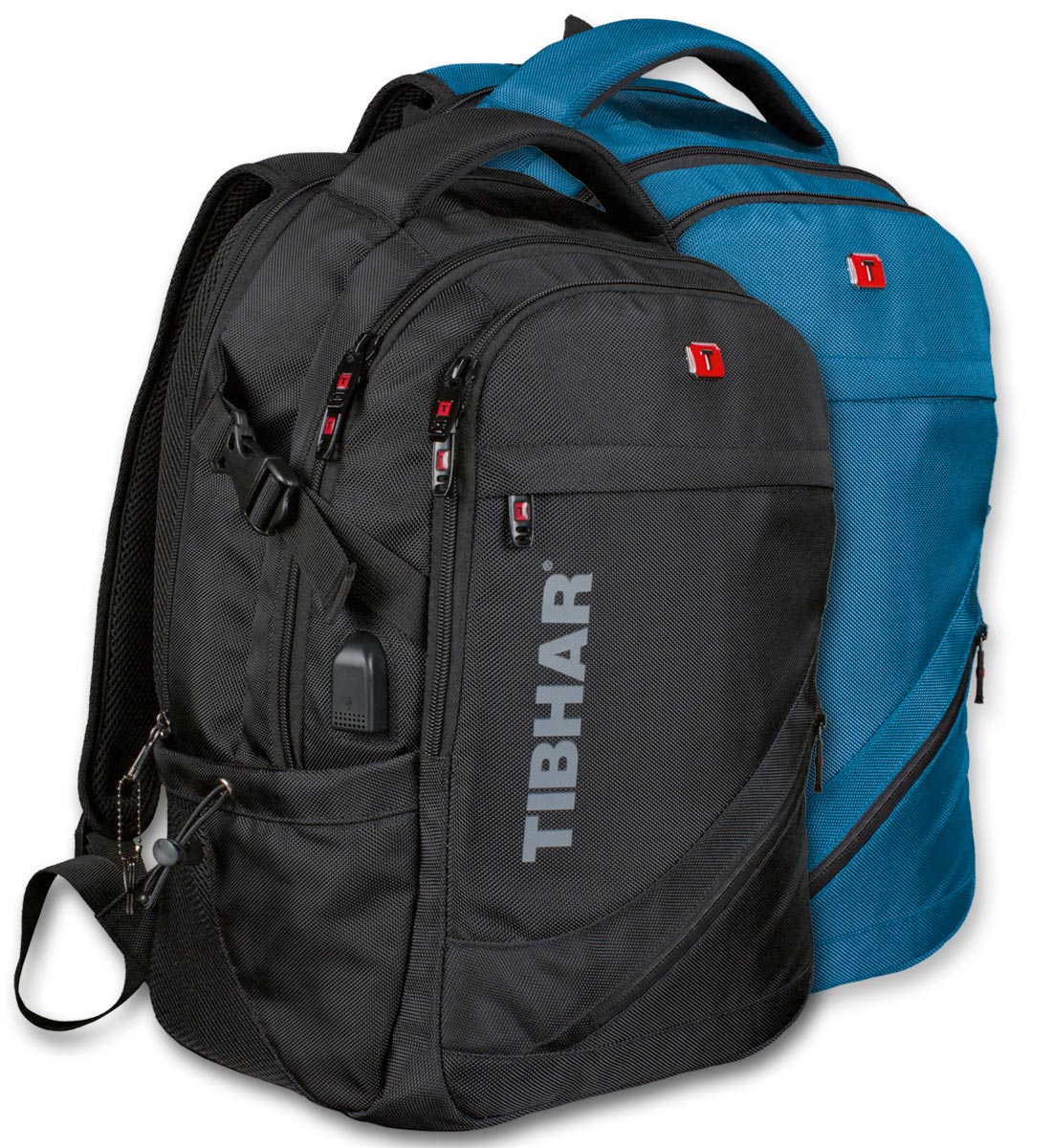 Does the Tibhar Shanghai Backpack have water bottle holders on both sides?