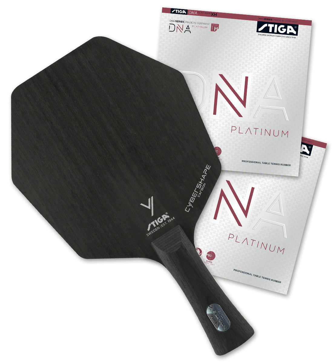 PRO SPECIAL: Stiga Cybershape Carbon w/ DNA Platinum XH Questions & Answers