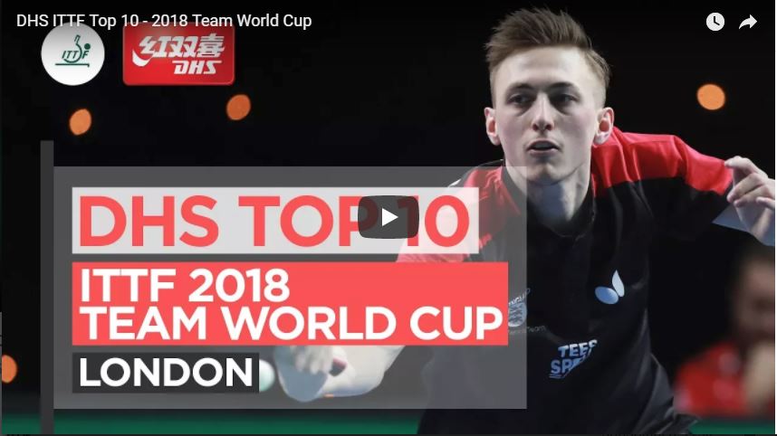 DHS ITTF Top 10 - 2018 Team World Cup,STIGA Carbonado 45 blade