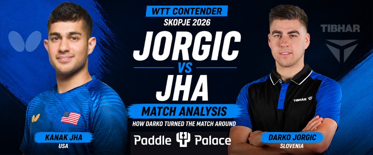 Darko Jorgic vs Kanak Jha Analysis | WTT Contender Skopje 2026