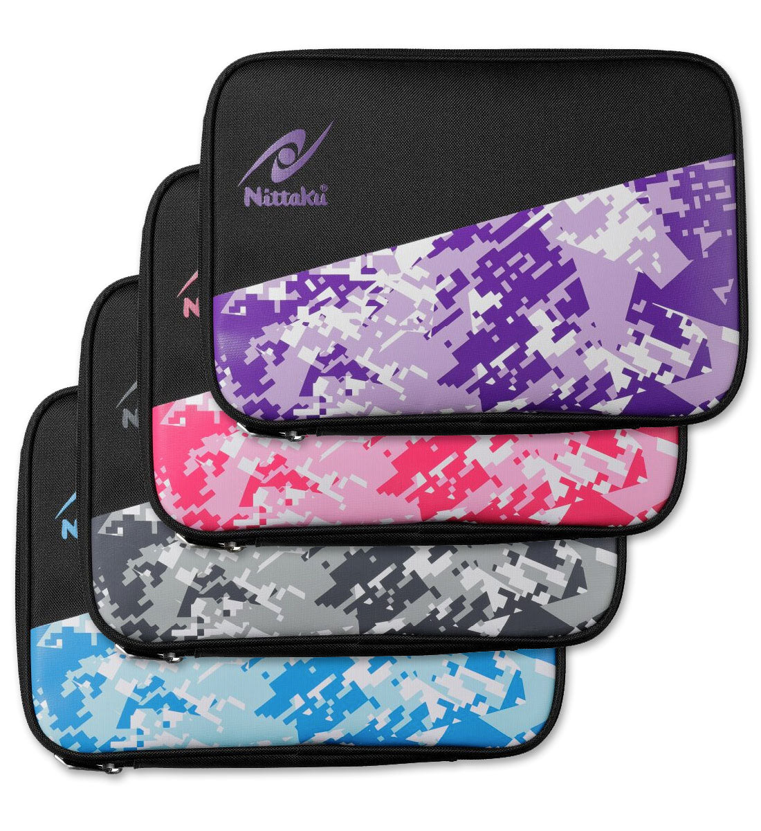 Nittaku Camoge Double Rectangular Case