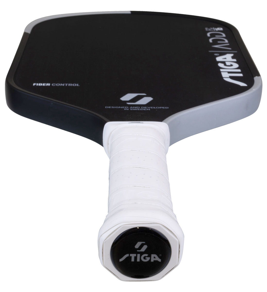 Stiga ADD 16 Hybrid Fiber Control Pickleball Paddle - handle