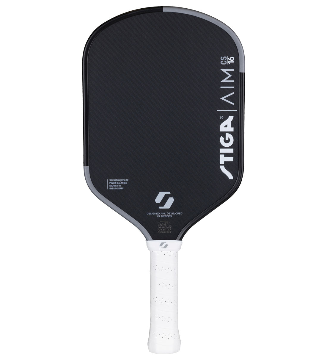 Stiga AIM 16 Carbon Speed Pickleball Paddle