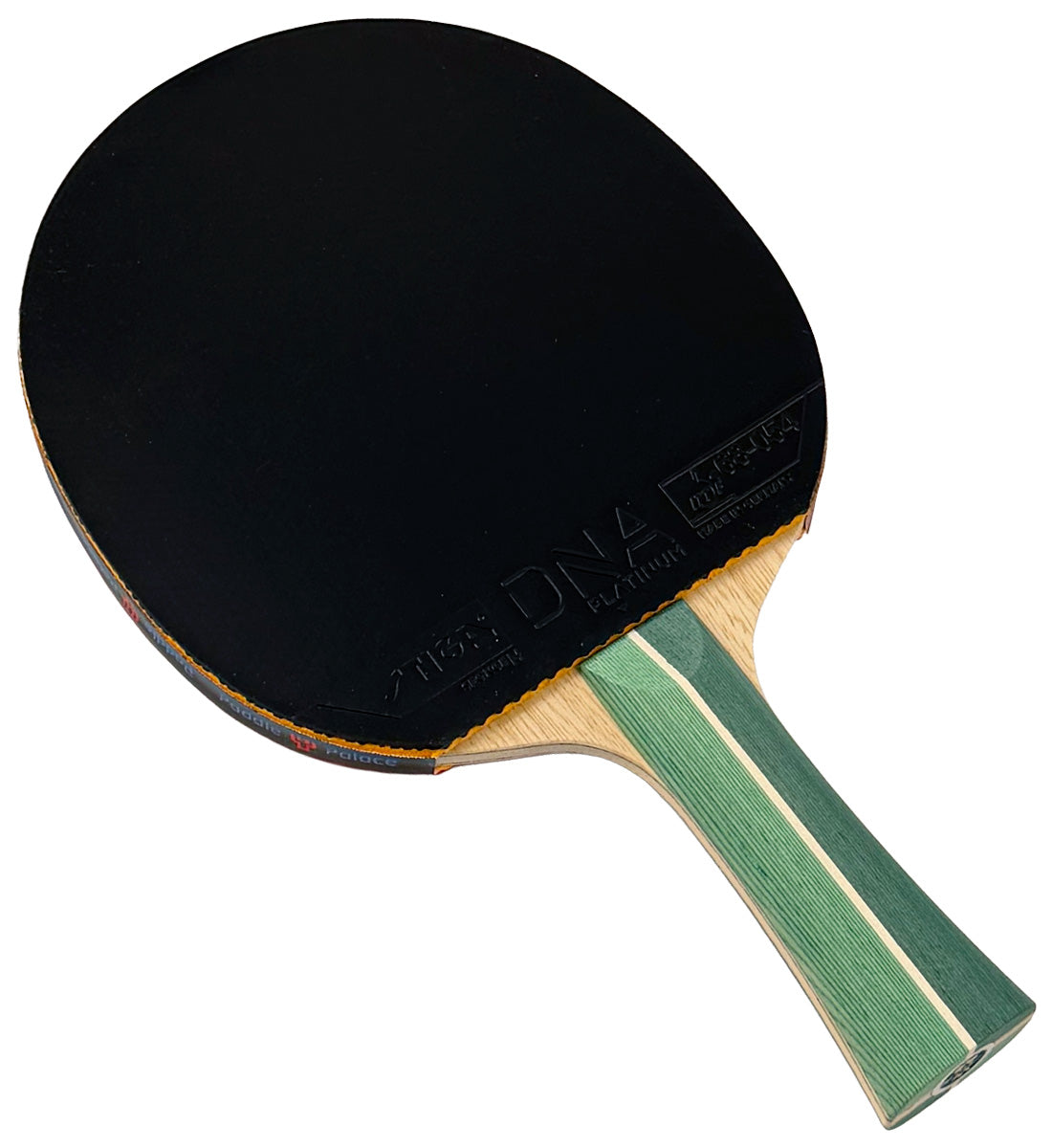 Stiga Aura Hybrid Carbon FL w/ Stiga DNA Platinum H (#158)