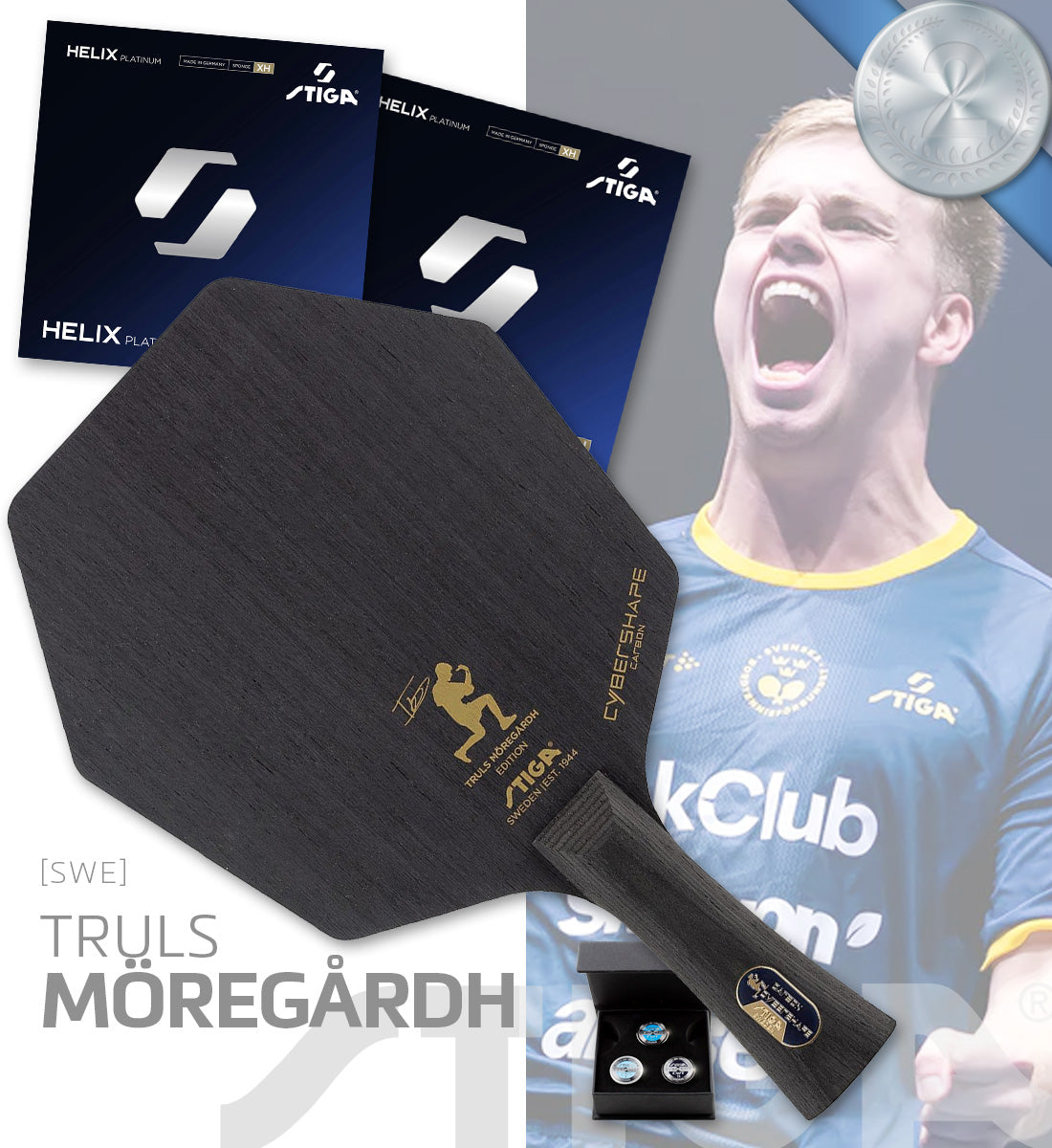 TRULS MOREGARDH [SWE] Champion Pro Special – Stiga