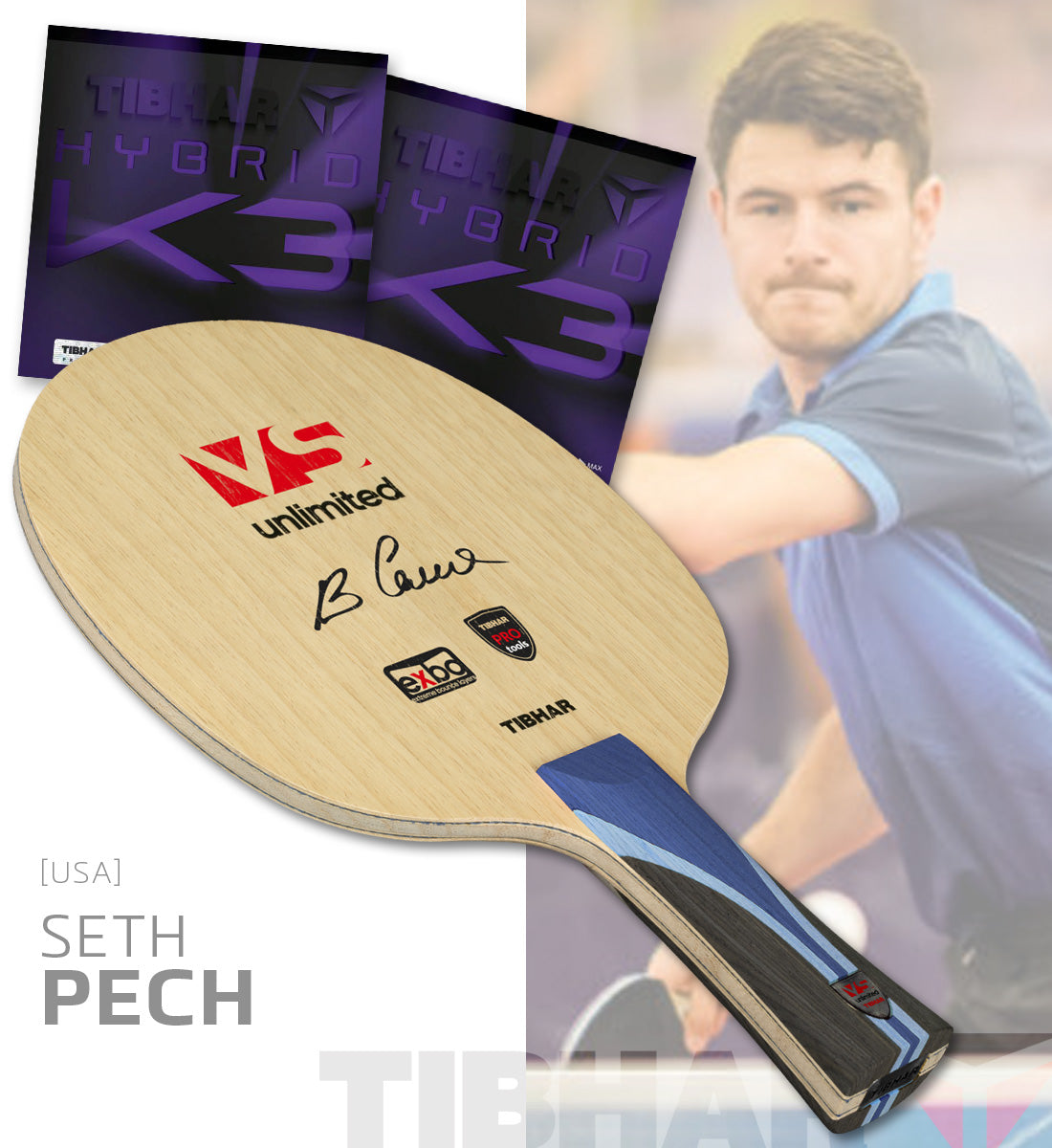 SETH PECH [USA] Champion Pro Special – Tibhar