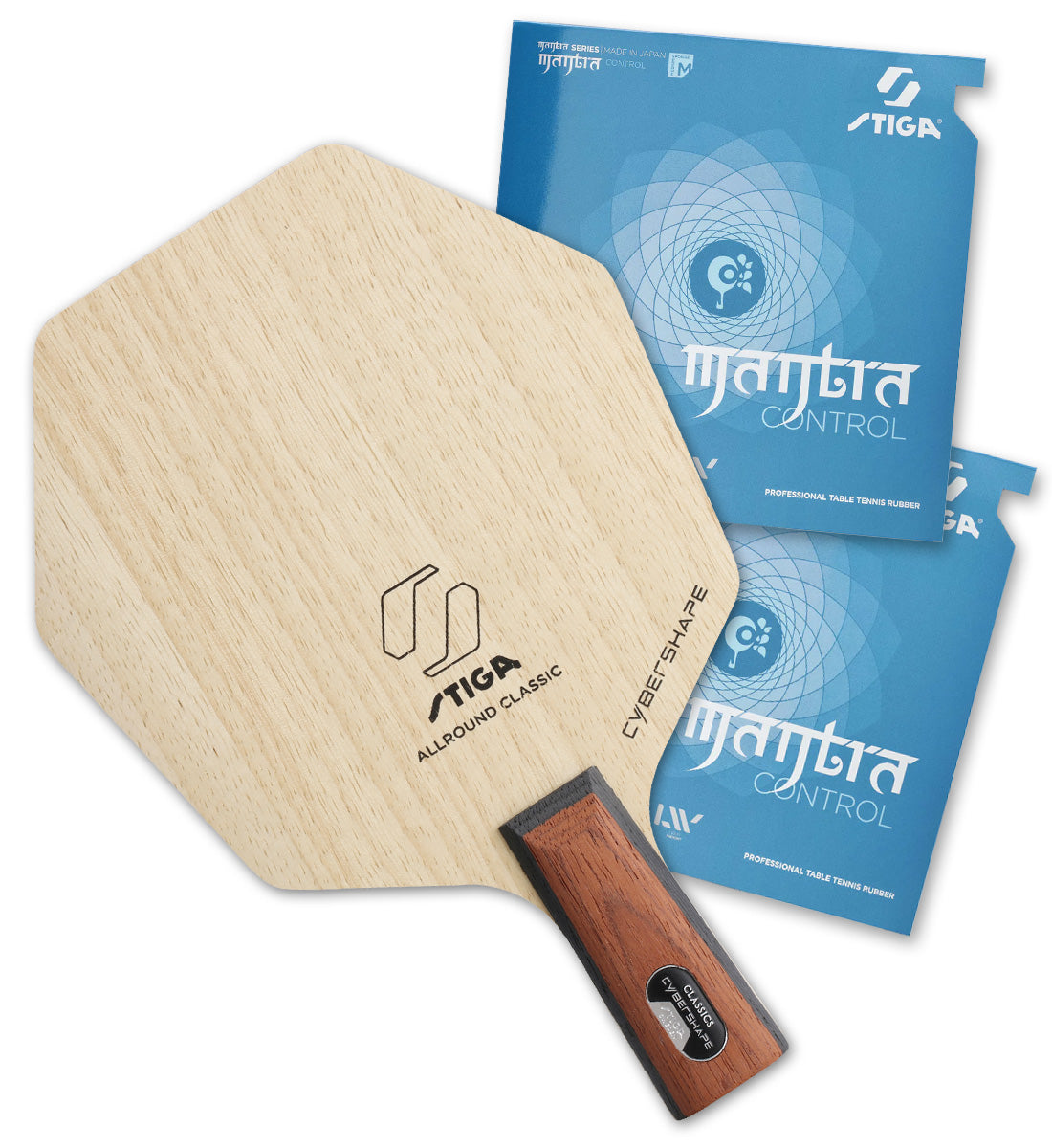 PRO SPECIAL PENHOLD: Stiga Allround Classic Cybershape w/ Mantra Control