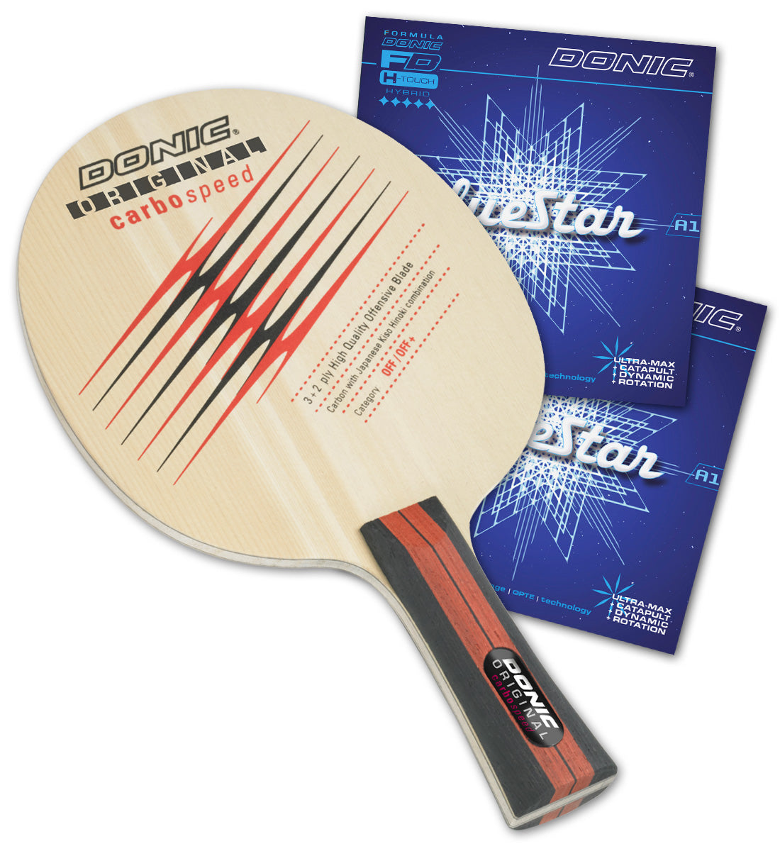 PRO SPECIAL: Donic Original Carbospeed w/ Bluestar A1