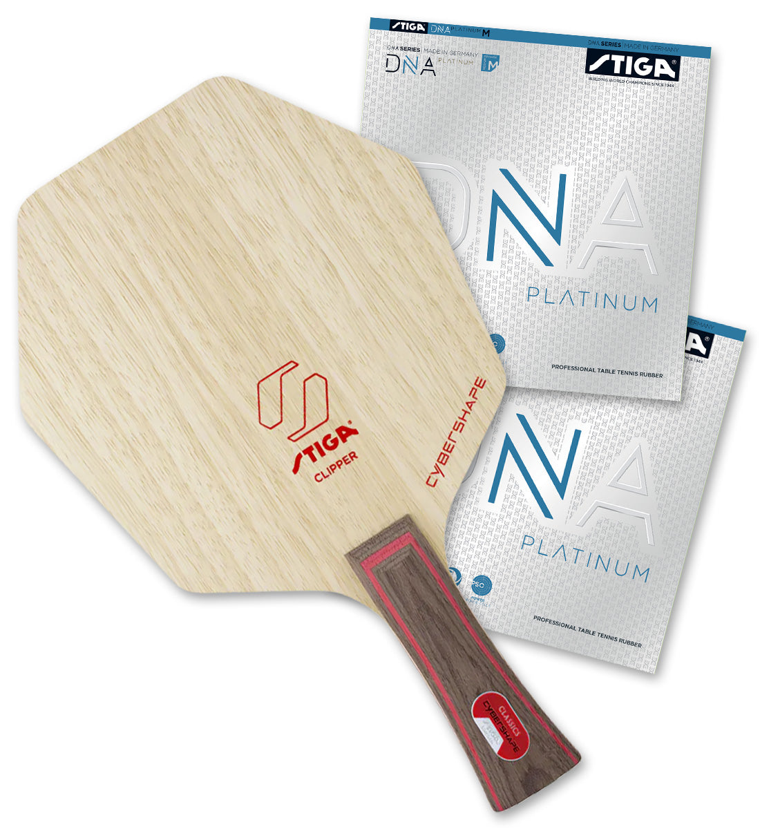 PRO SPECIAL: Stiga Clipper Classic Cybershape w/ DNA Platinum M