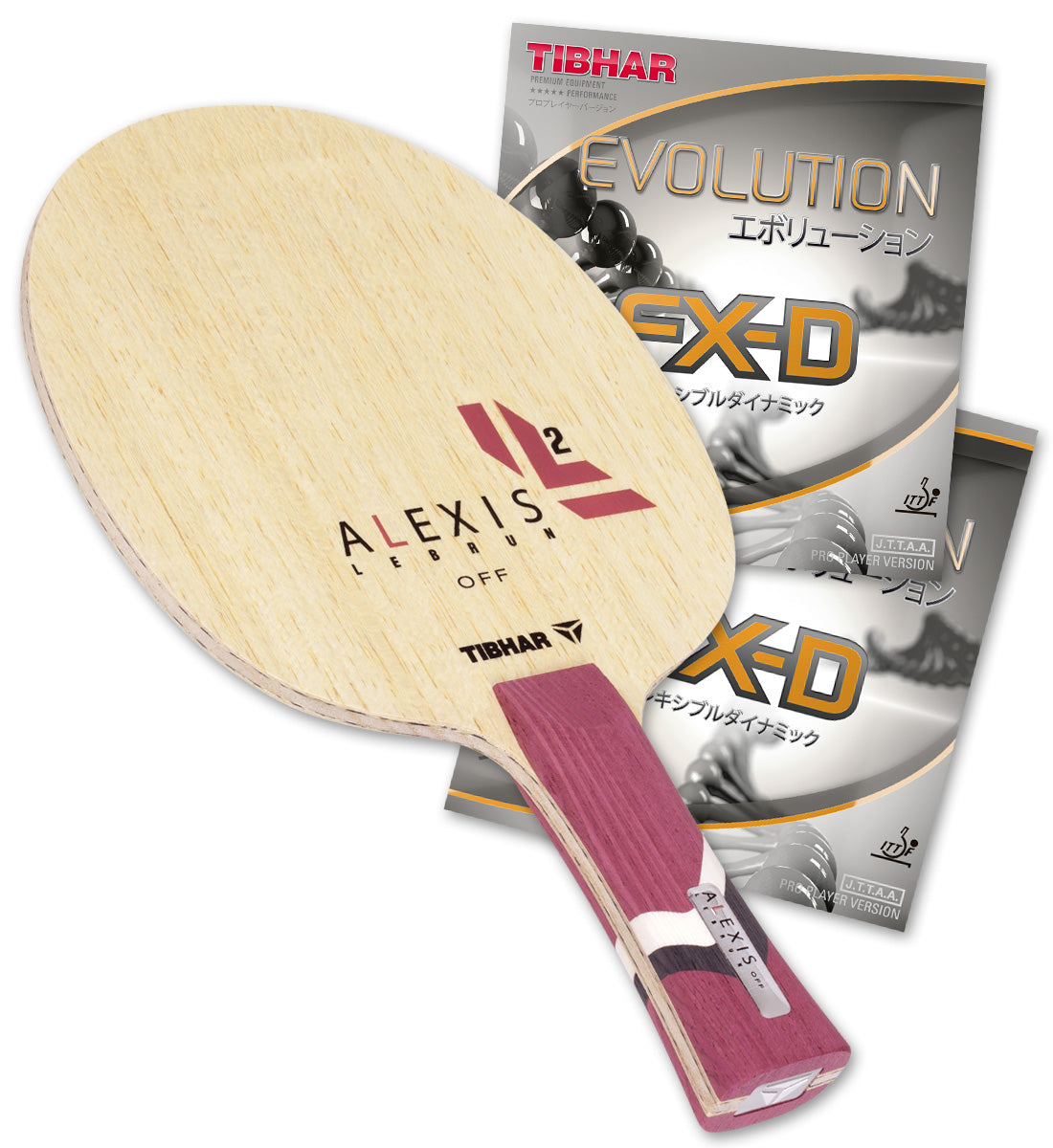 PRO SPECIAL: Tibhar Alexis Lebrun OFF w/ Evolution FX-D