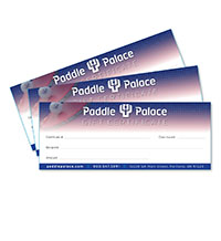 Paddle Palace Gift Certificate