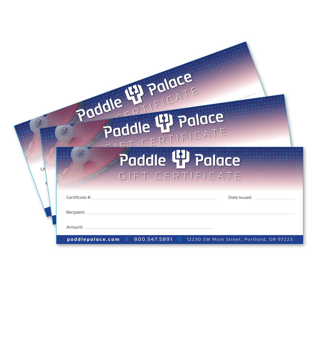 Paddle Palace Gift Certificate