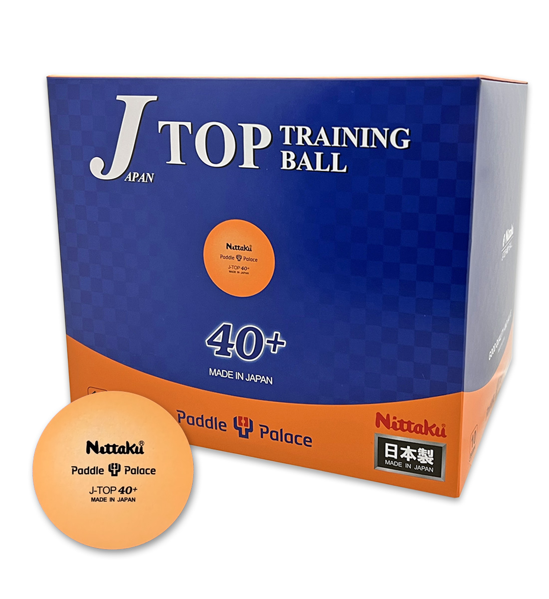 Nittaku J-Top 40+ Training Ball Bulk Pack