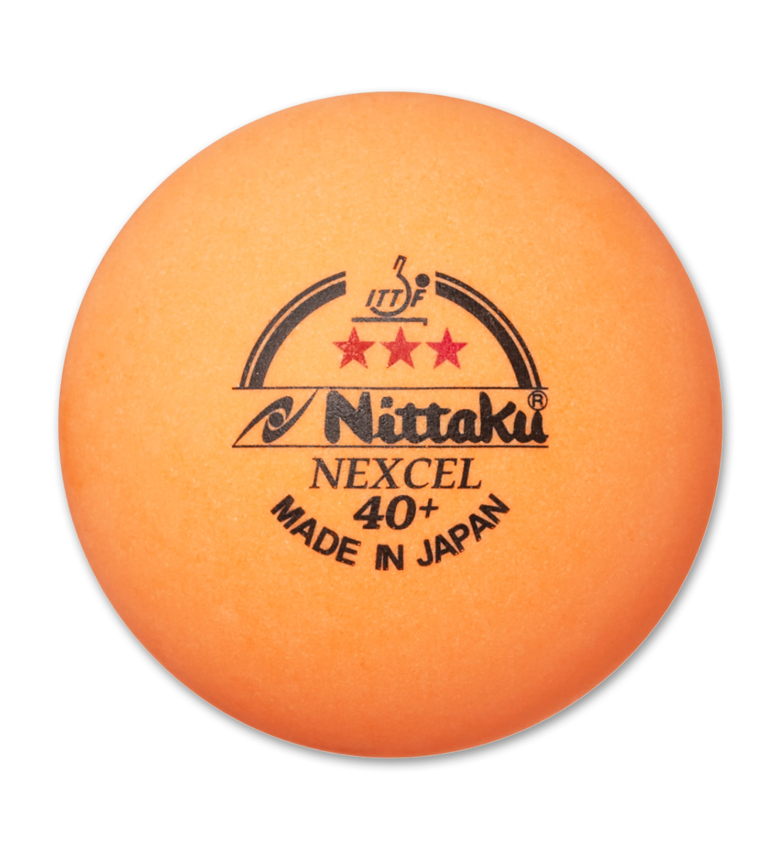 Nittaku 3-Star Nexcel 40+ Orange Ball