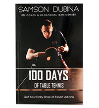 100 Days of Table Tennis Book