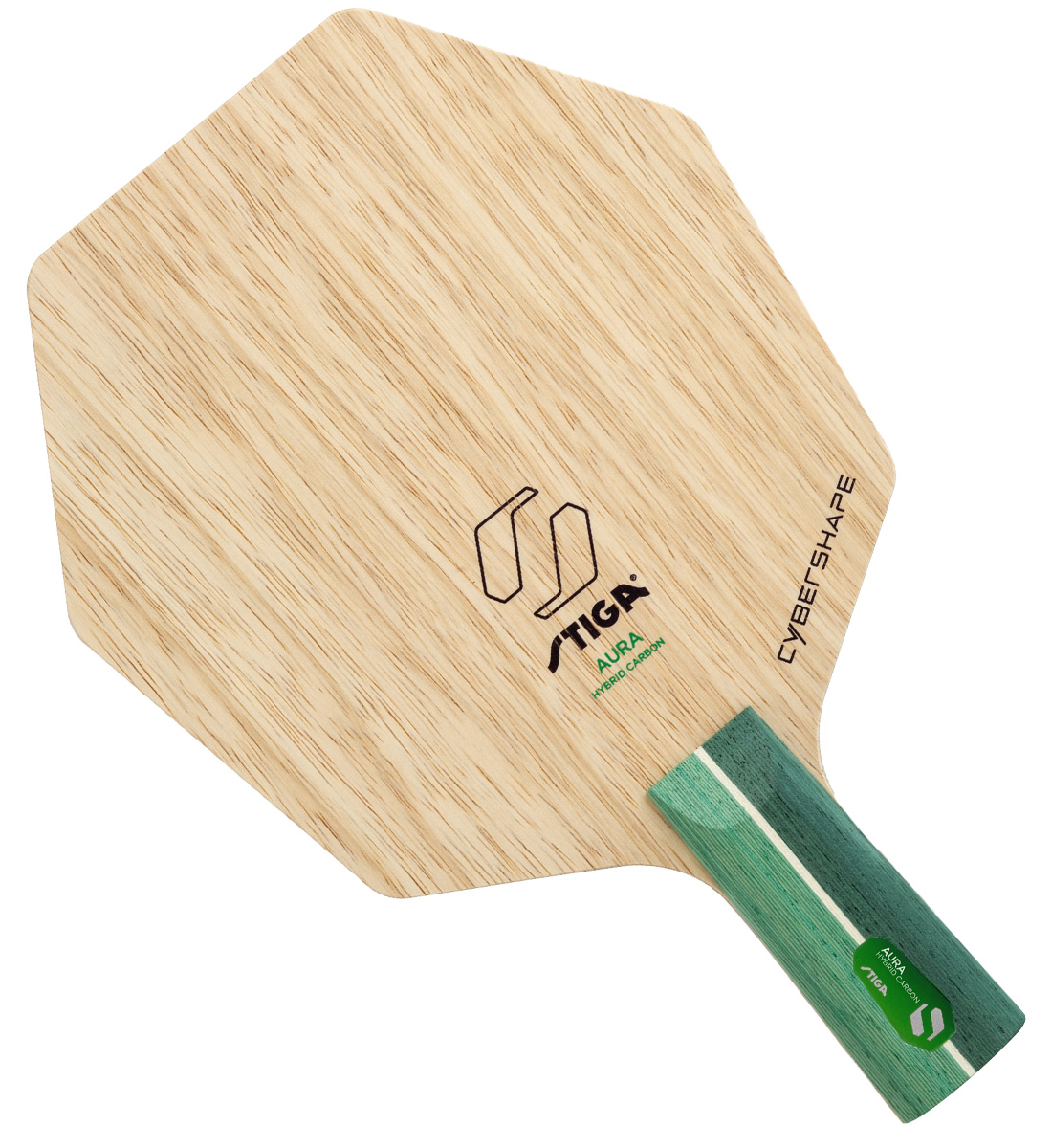 Stiga Aura Hybrid Carbon Cybershape Penhold