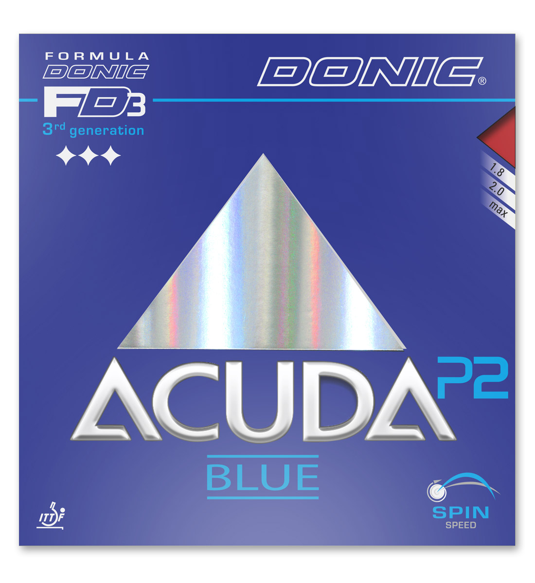 Donic Acuda Blue P2-Paddle Palace