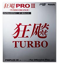 Nittaku Hurricane Pro 3 Turbo Orange