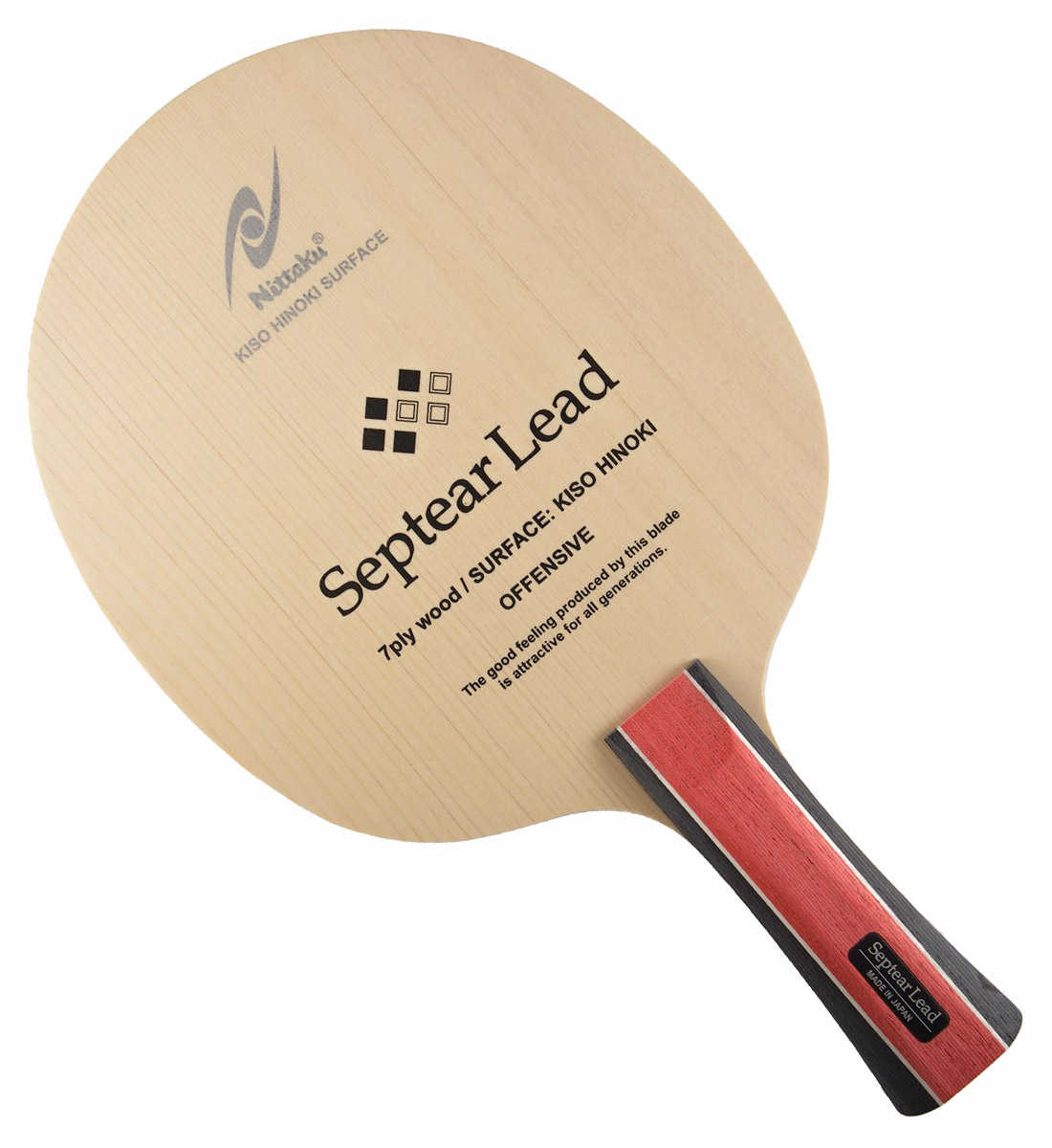Nittaku Septear Lead-Paddle Palace