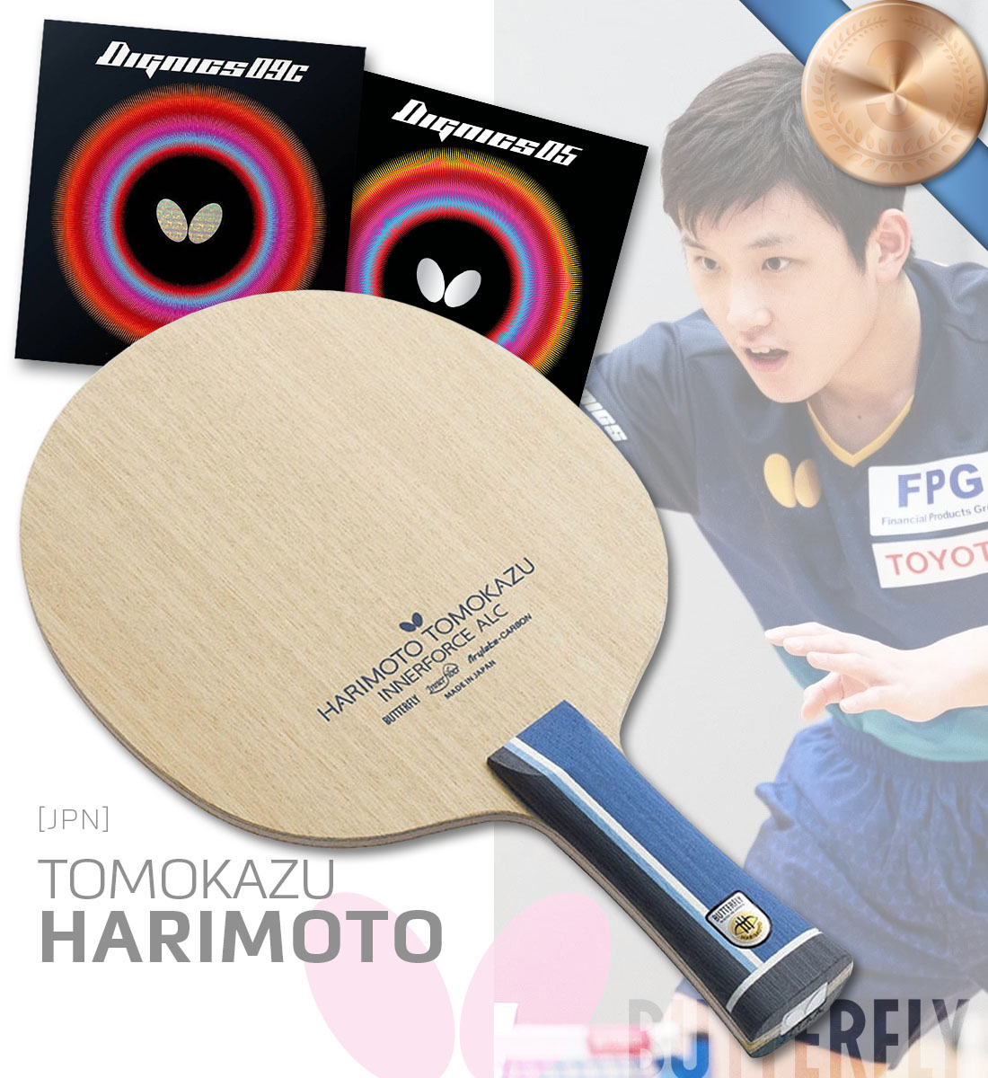 Tomokazu Harimoto [JPN] Champion Pro Special - BUTTERFLY