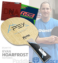 STAFF SPECIAL: Hunter Apex AC with Stiga DNA Dragon Grip & Andro Rasanter R53