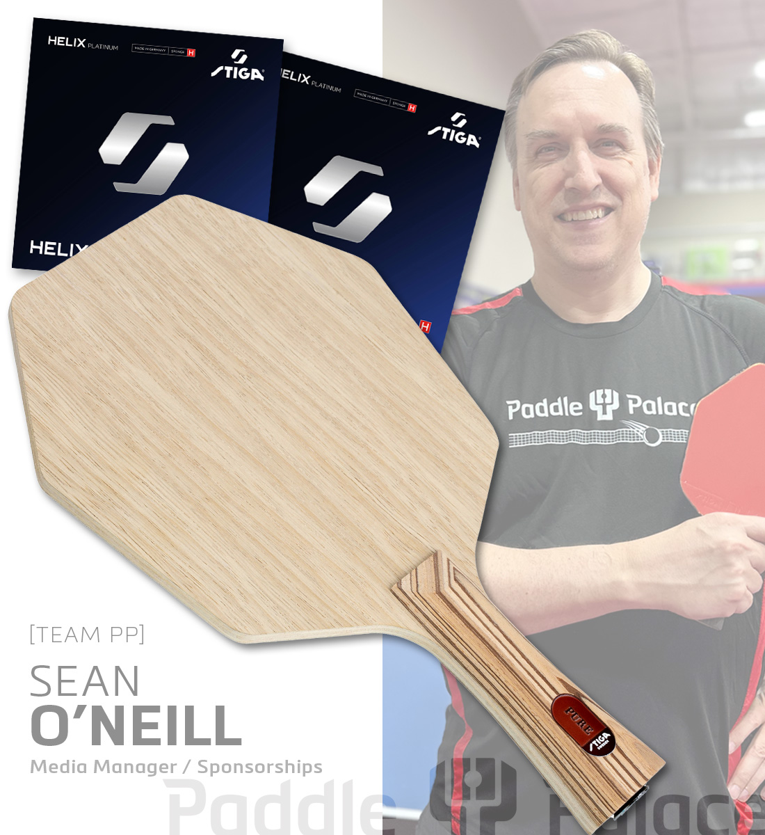 STAFF SPECIAL: Stiga Pure Cybershape CWT with Stiga DNA Helix Platinum H