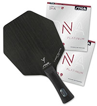 PRO SPECIAL: Stiga Cybershape Carbon with DNA Platinum XH