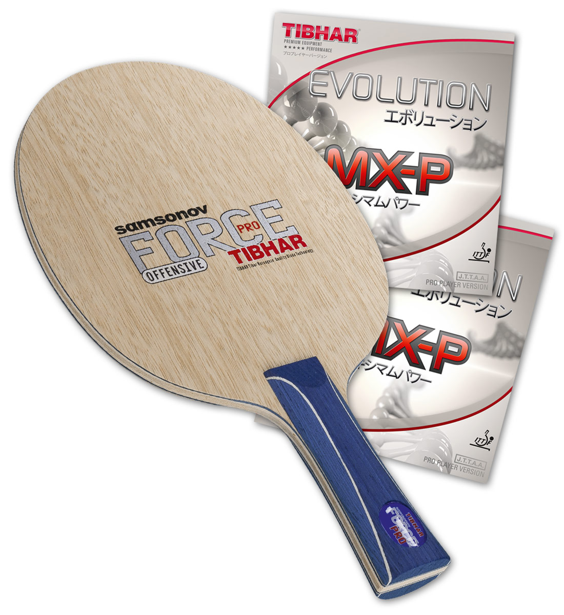 PRO SPECIAL: Tibhar Samsonov Force Pro with Evolution MX-P