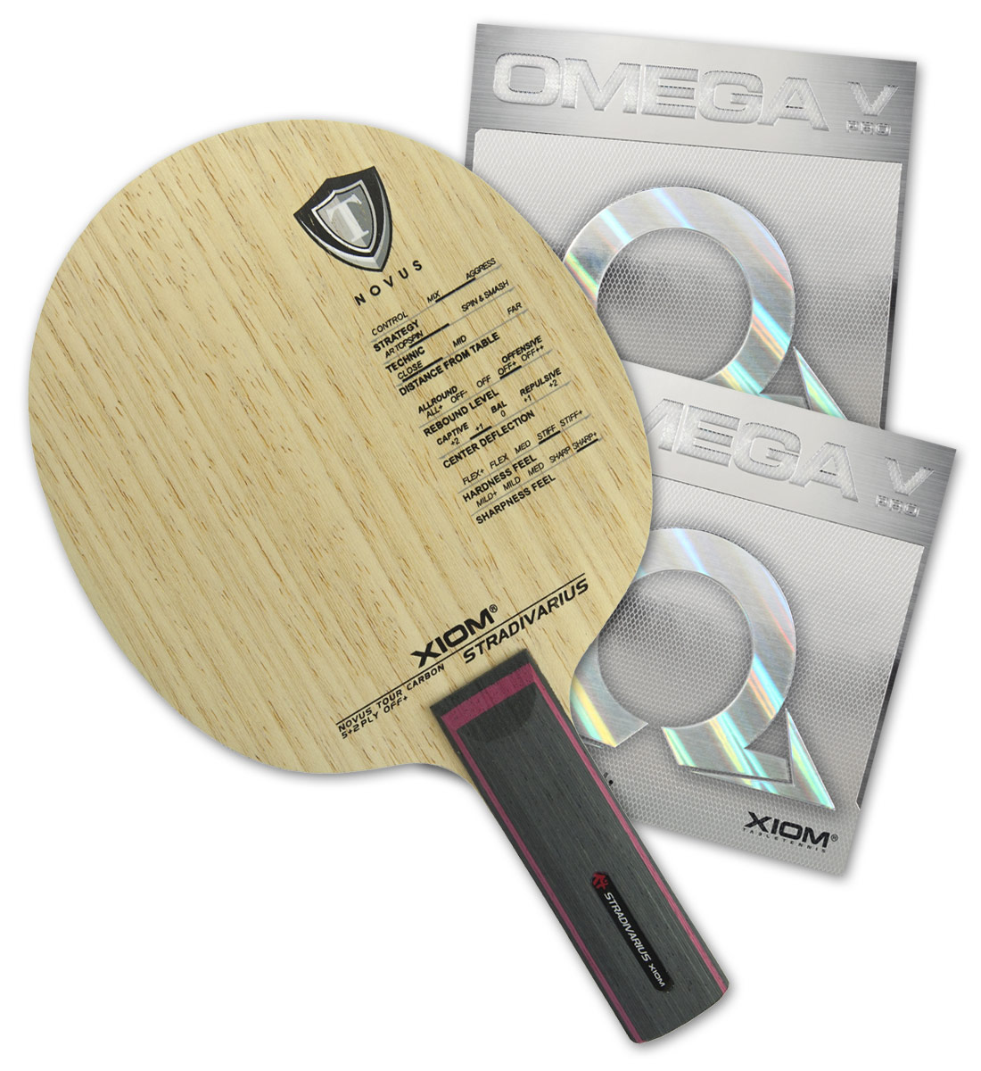 PRO SPECIAL: Xiom Stradivarius with Omega V Pro-Paddle Palace